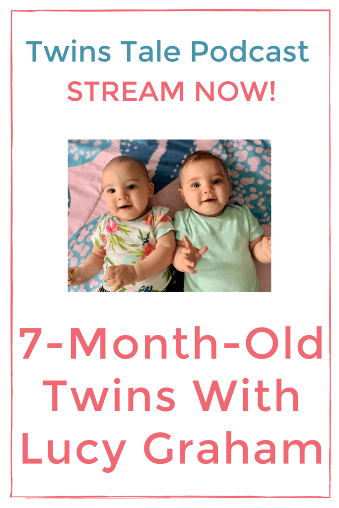 7-month-old twin girls pin