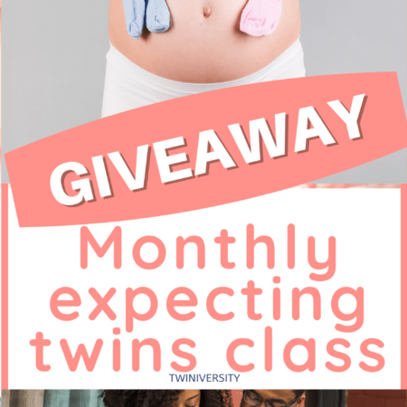 Online Expecting Twins Class Giveaway Contest