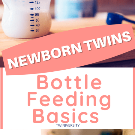 Bottle Feeding Basics for Newborn Twins