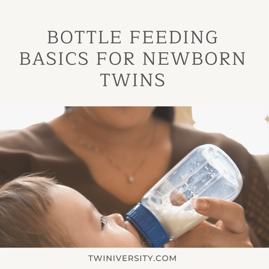 Bottle Feeding Basics for Newborn Twins