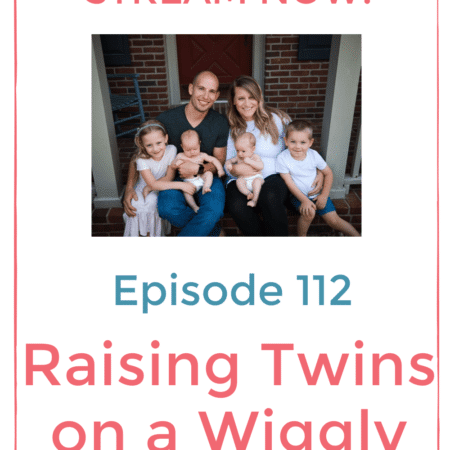 Raising Infant Twins on a Wiggly Schedule   | Twiniversity Podcast With Twin Mom Sarah Beth Moreau