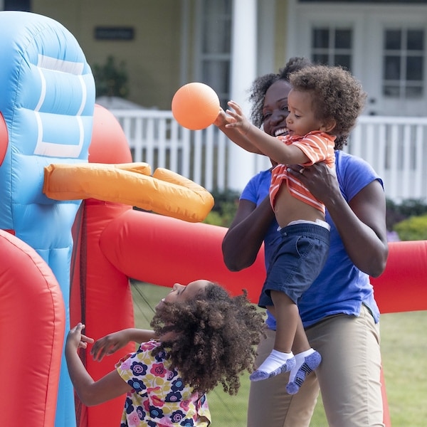 step2 b-ball inflatable bounce house