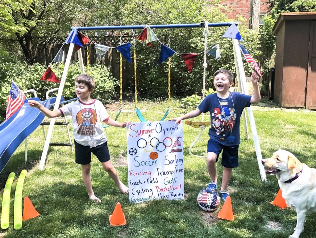 backyard olympic games