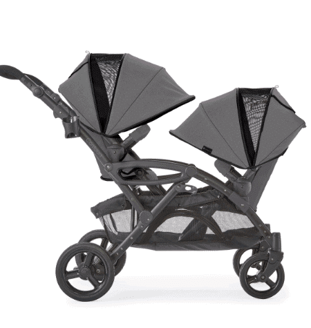 Double stroller sale facing each other