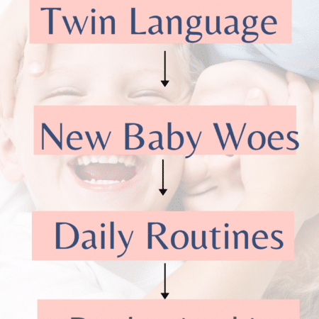 Twin Language and Resenting the New Baby