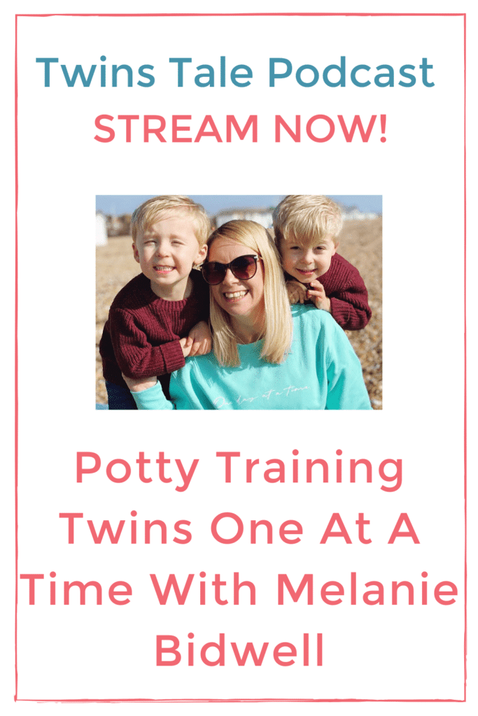 potty training twins one at a time pin