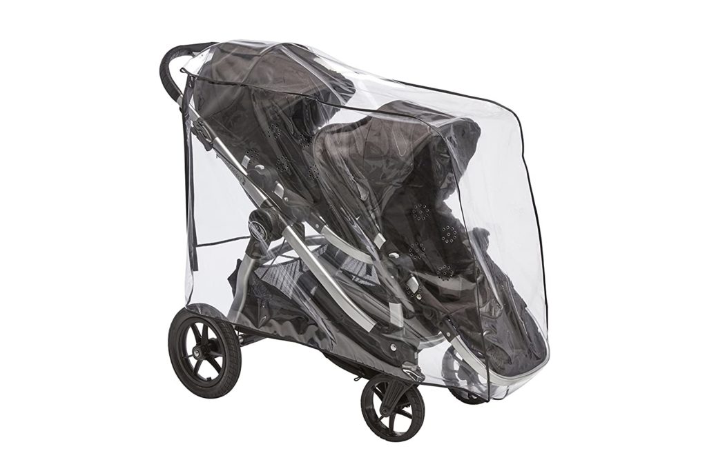 clear baby jogger rain and wind cover