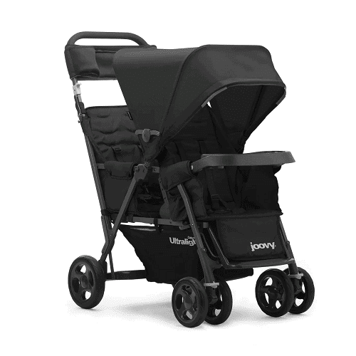 Joovy Caboose Ultralight Too stroller in black