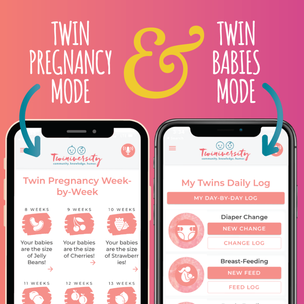 twin pregnancy app