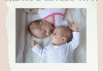 twin babies laying face to face on a crib mattress hcg levels that could mean you're having twins