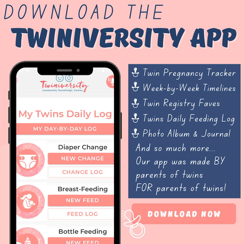 twiniversity app for twin pregnancy and raising twins
