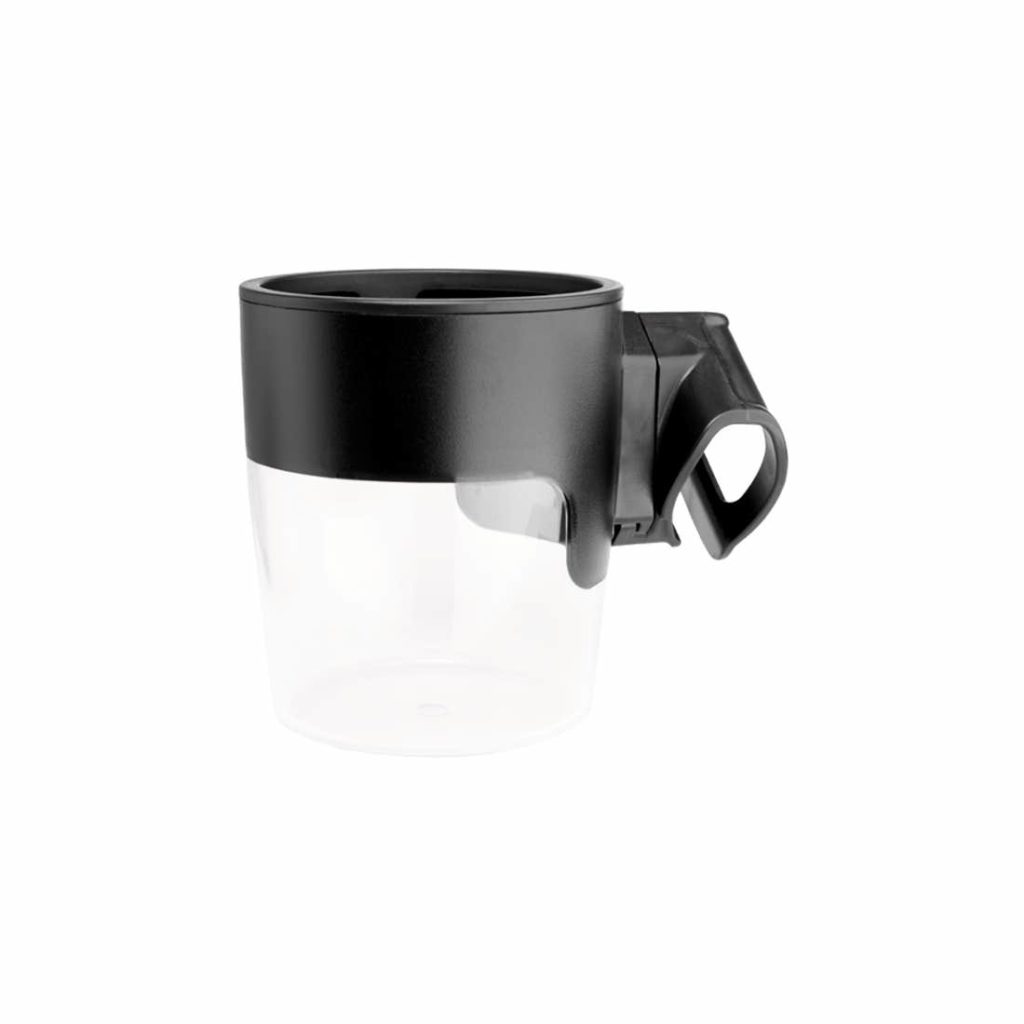 black attachable cup holder