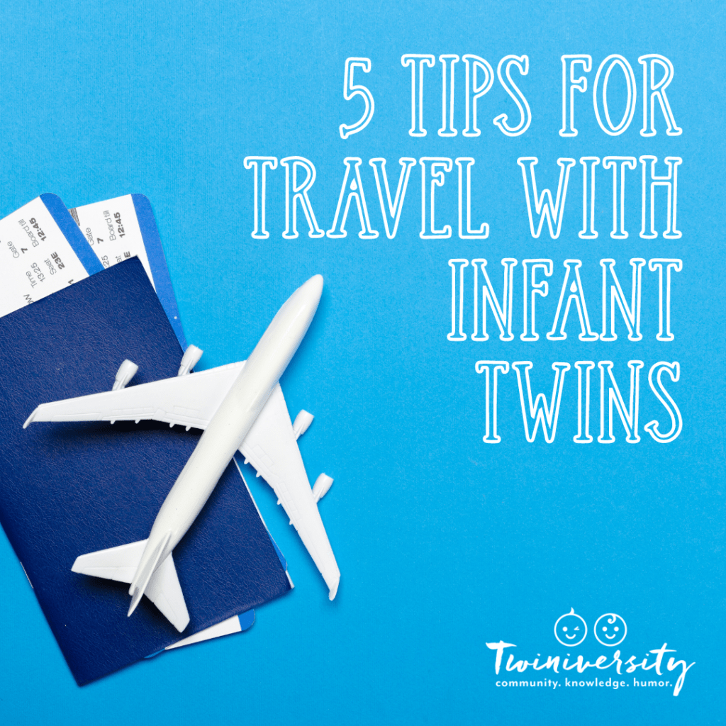 5 Tips for Travel with Infant Twins