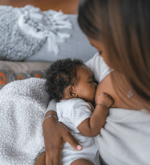 Tandem Breastfeeding Twins