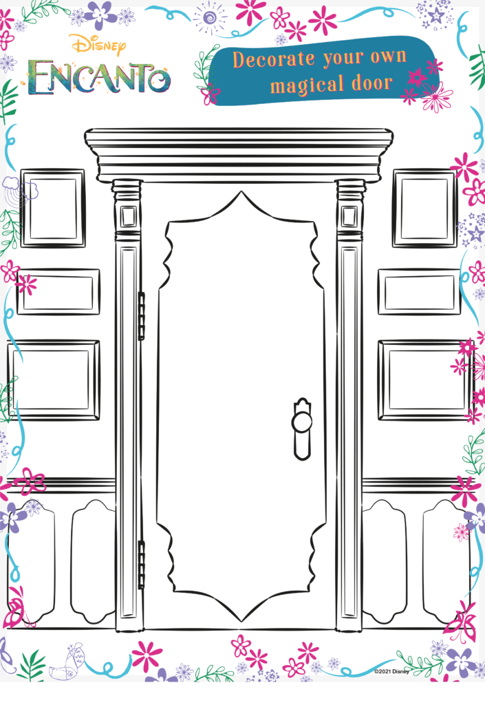 encanto coloring pages