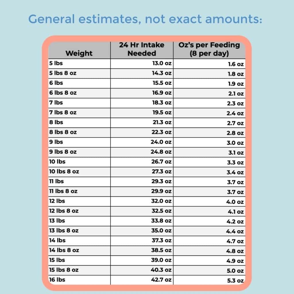 How Much Should I Feed My Baby?