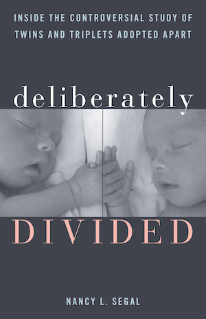 cover of deliberately divided twin book 