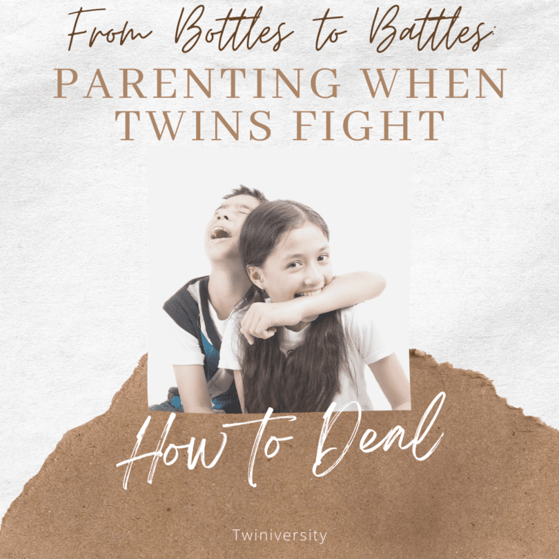 From Bottles to Battles: Parenting When Twins Fight