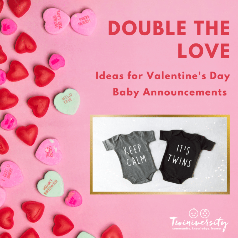 Double the Love: Ideas for Valentine’s Day Baby Announcements