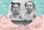 When Should You Stop Bathing Boy / Girl Twins Together?