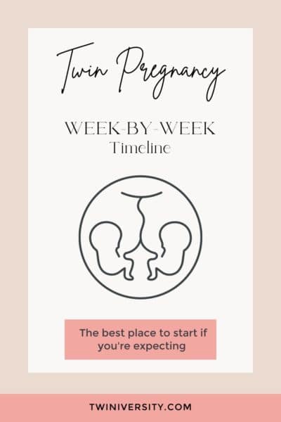 Twin Pregnancy Week By Week Timeline