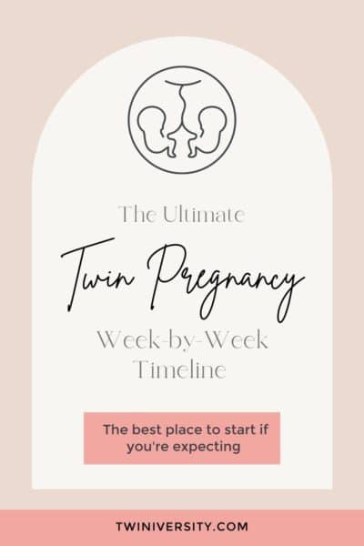 Twin Pregnancy Week By Week Timeline