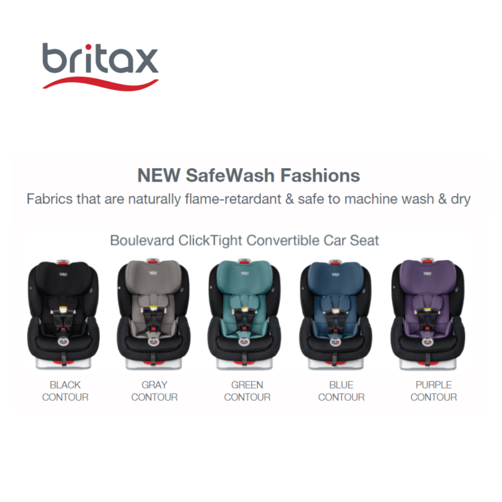 Britax car seats in new colors