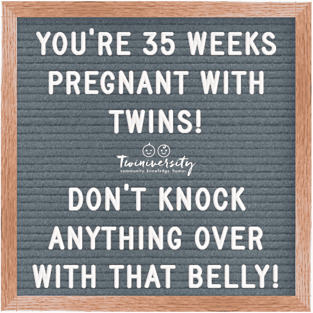35 Weeks Pregnant with Twins: Tips, Advice & How to Prep ...
