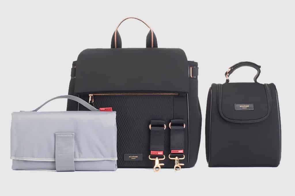 Storksak backpack diaper bags are perfect for twin parents