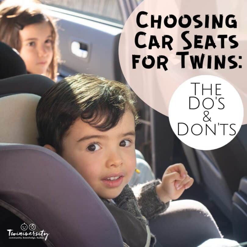 Choosing Car Seats for Twins: The Do’s and Don’ts