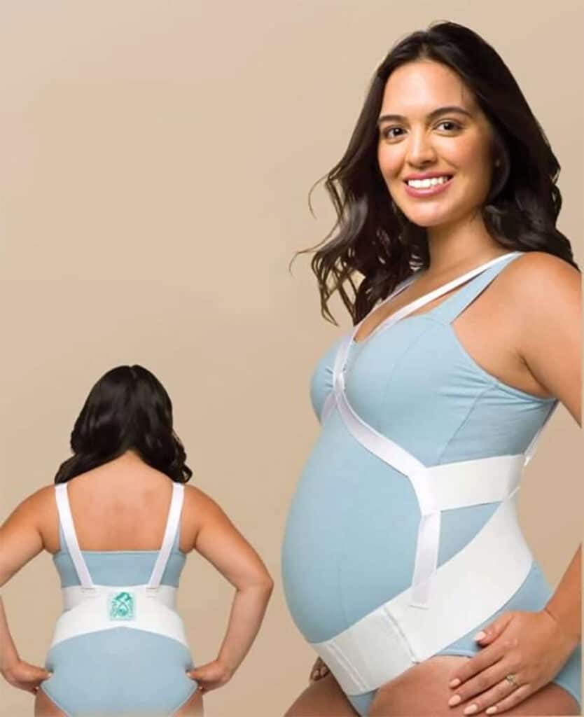 Multi-strap maternity support belt