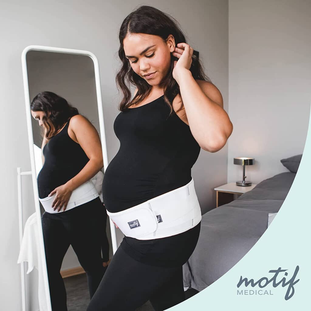 Pregnancy back brace