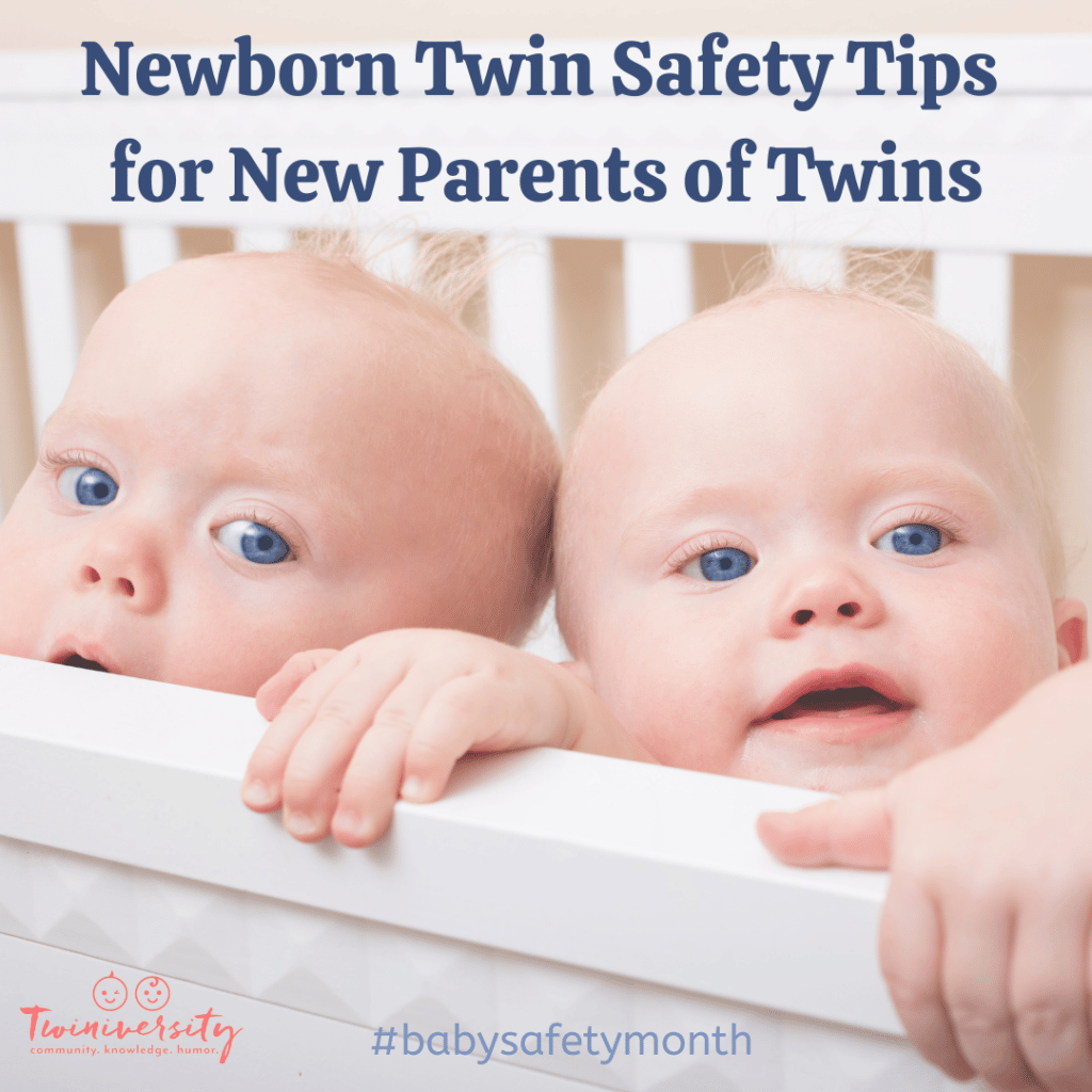 newborn twin safety tips for baby safety month