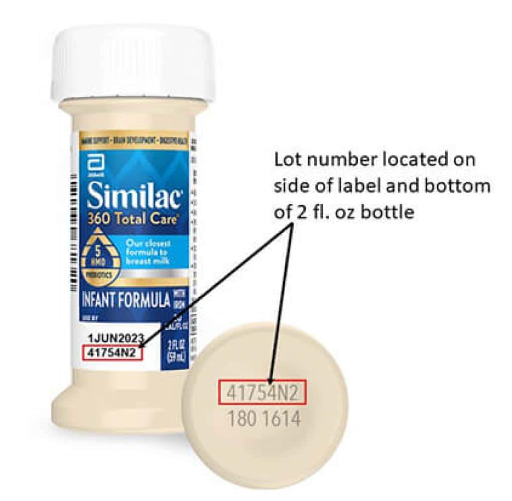 check the bottom of the bottle to see if your lot number is included in the recall