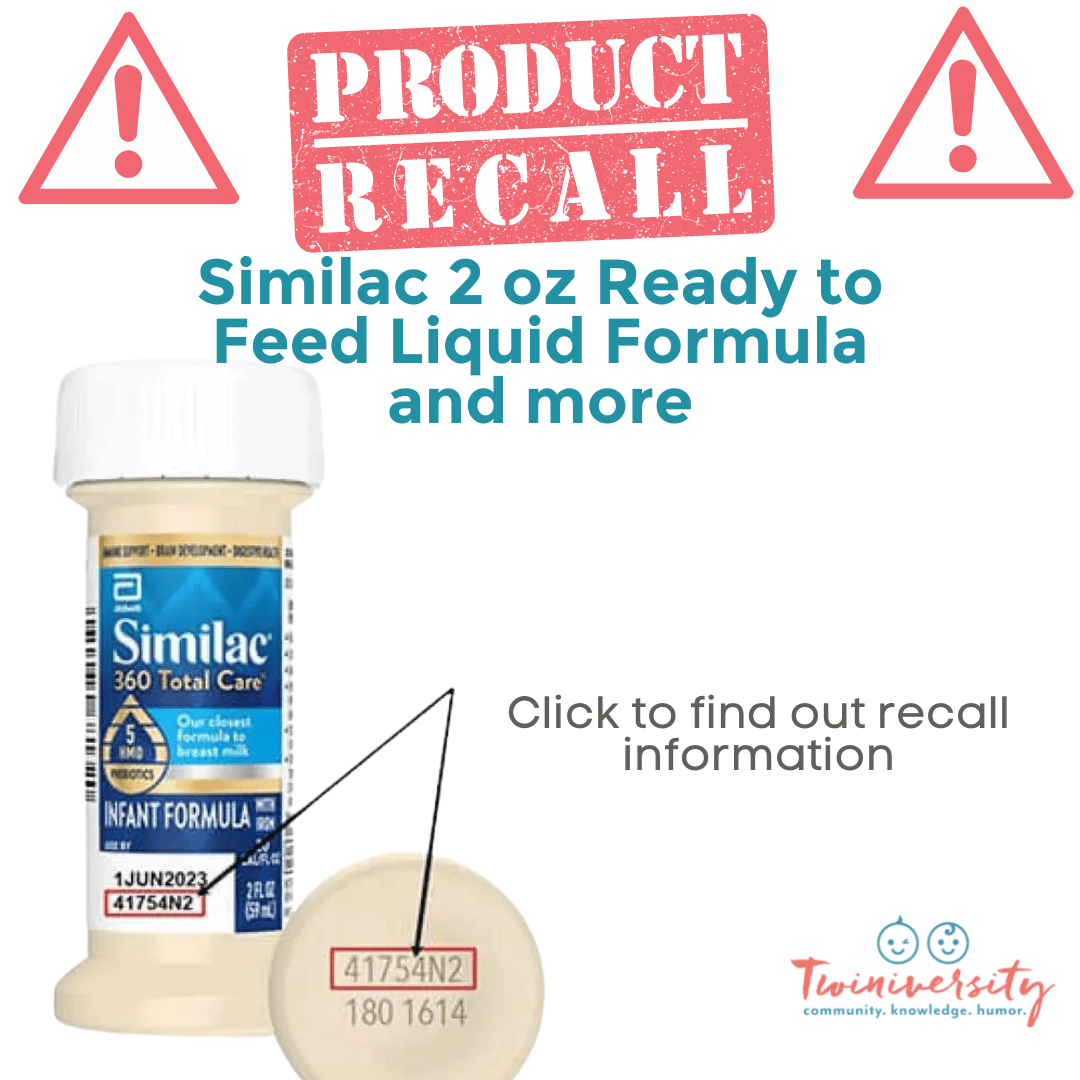 RECALL Similac 2 oz Ready to Feed Liquid Formula from Abbott