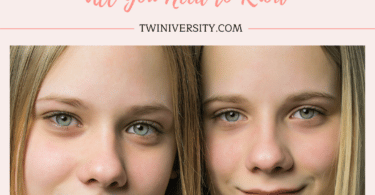identical twin girls