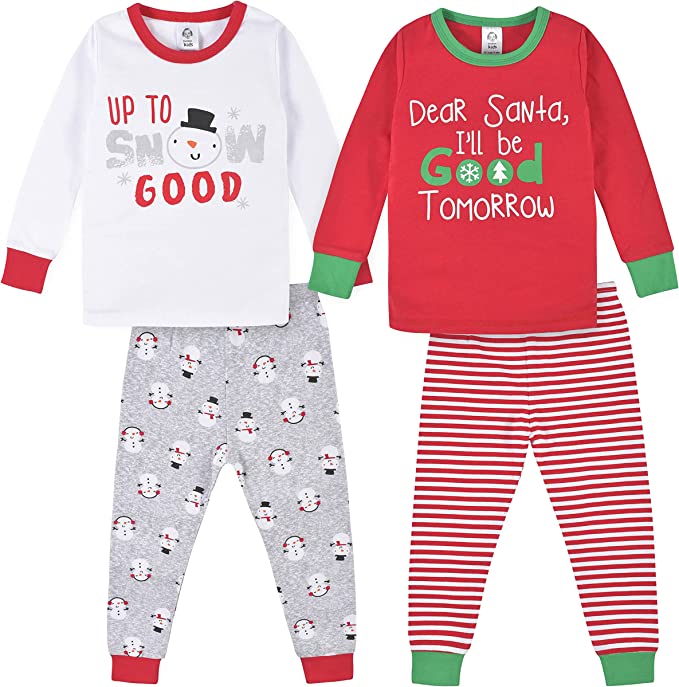 set of two twin Christmas
 pajamas