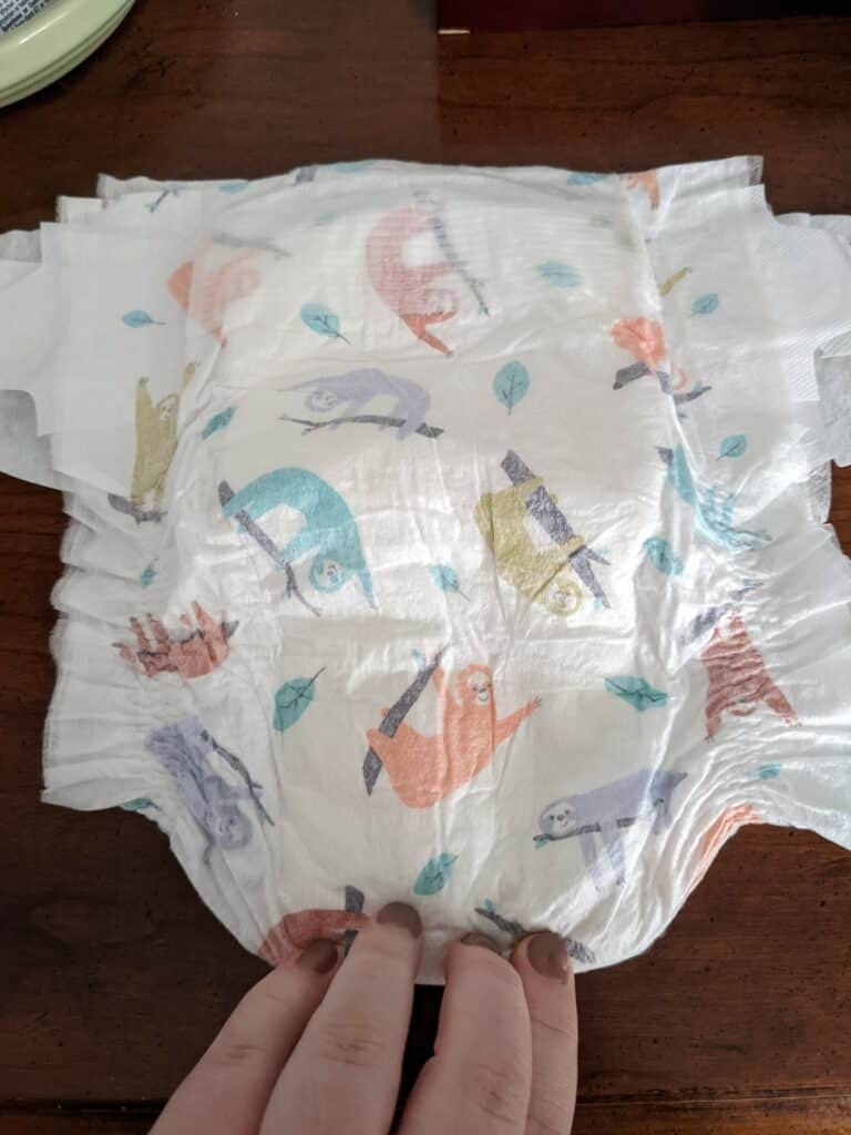 Hello Bello sloth design diaper bundle
