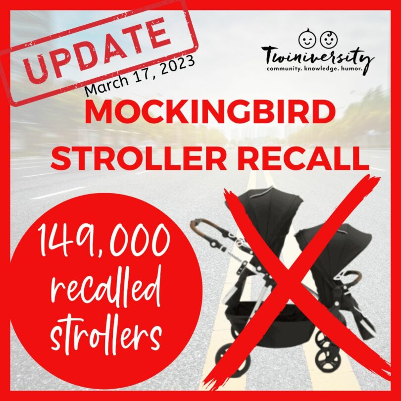 Mockingbird Double Stroller Recall