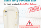 DockaTot cited for violating Infant Sleep Products Rule