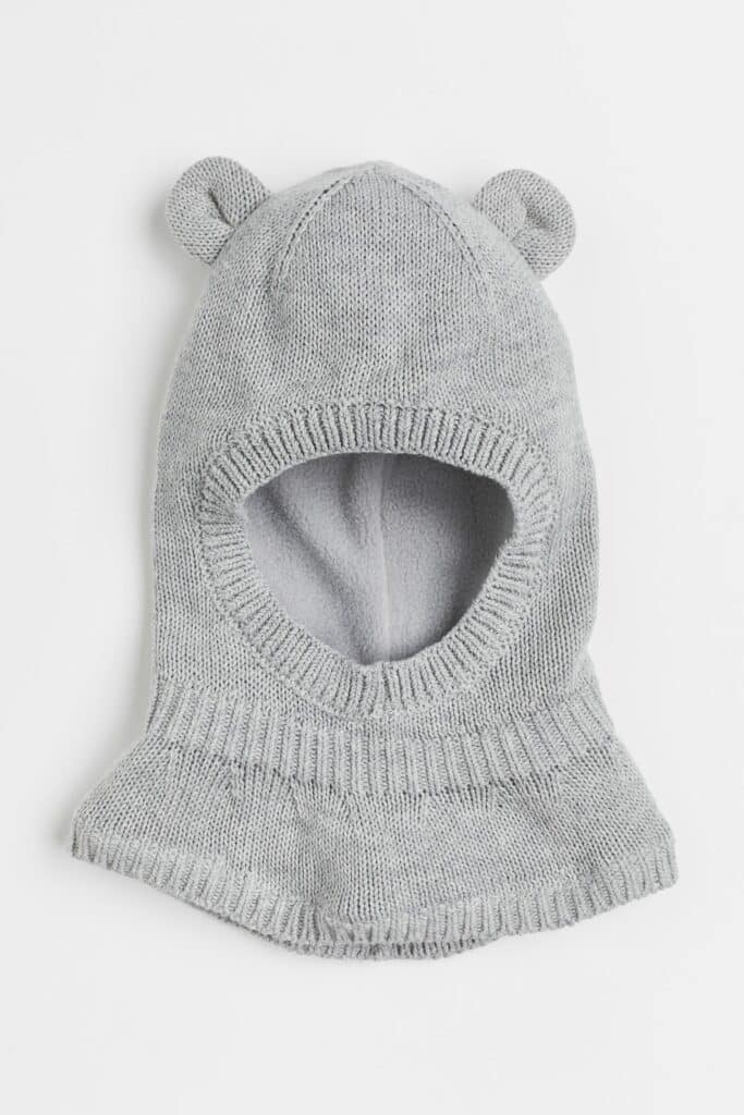 extra coverage during winter with this balaclava hat