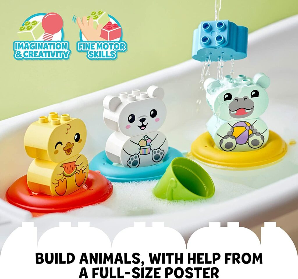 Lego Bath time set - a holiday toy to make bath time easier
