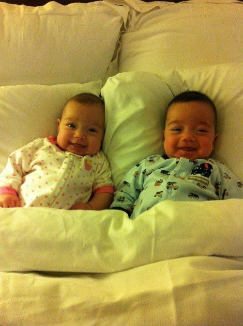 The First Year with Twins 5 Months Old