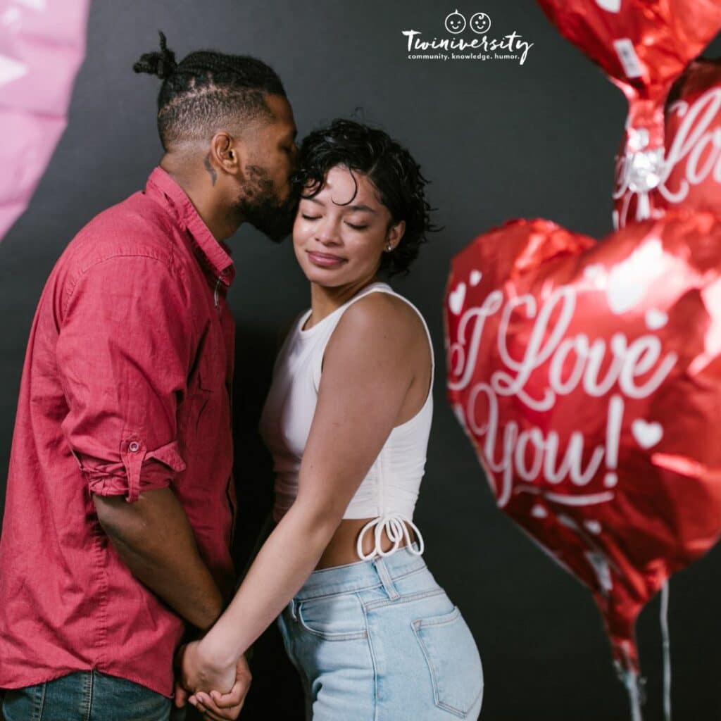 a couple making time for each other on valentine's day