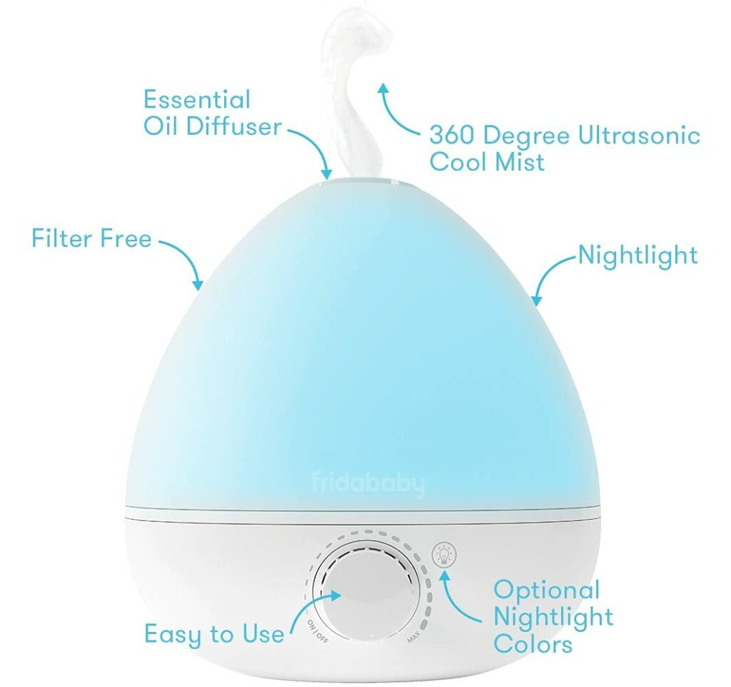 The Fridababy humidifier and diffuser is a top product for 2023