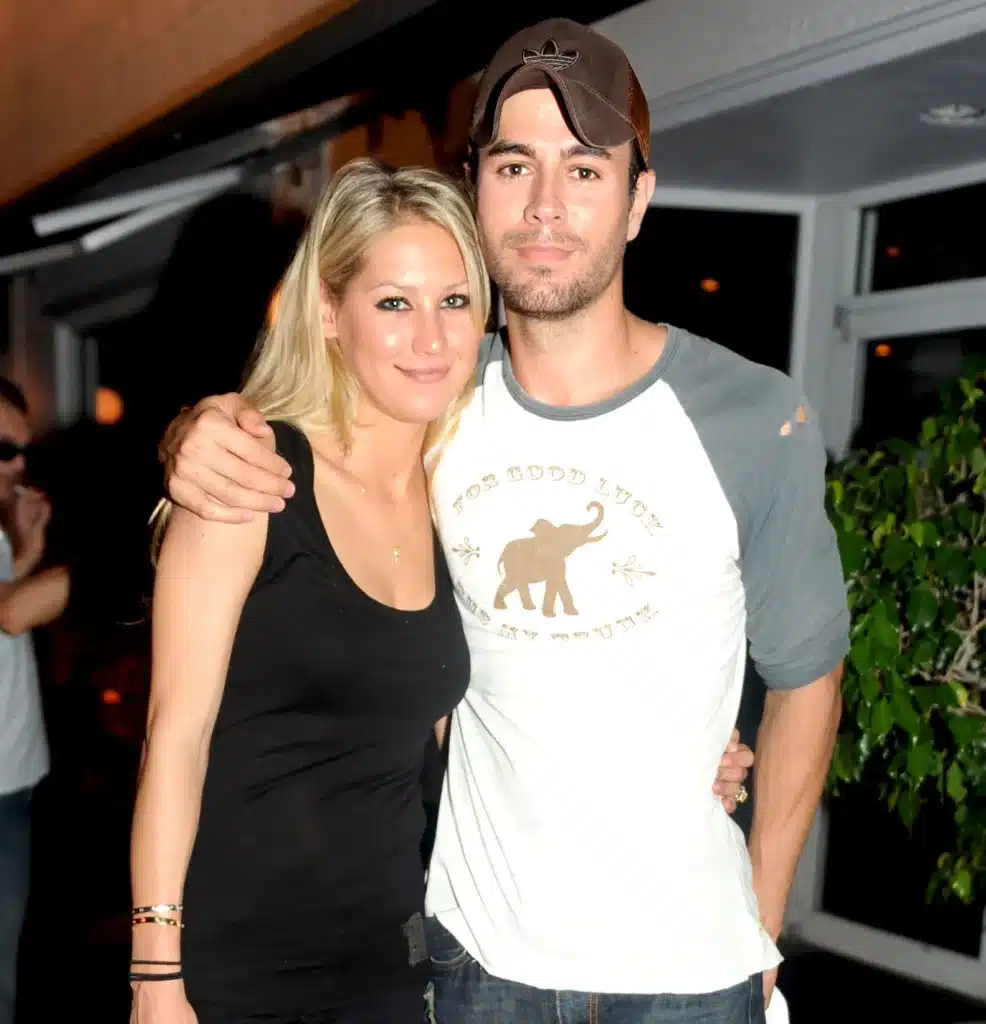 Enrique Iglesias and Anna Kournikova