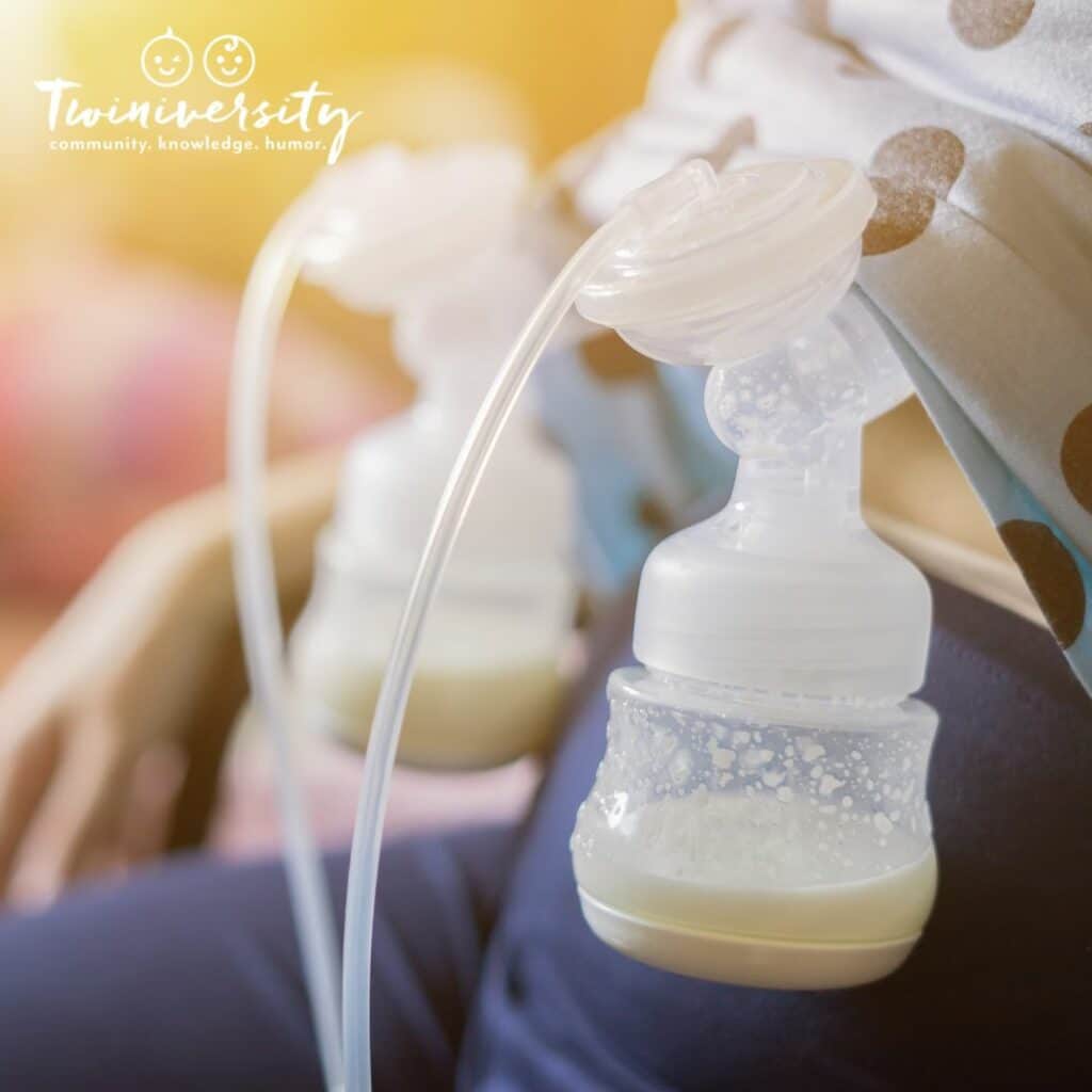 Pump at least 8 times per day, every 3-4 hours, including overnight sessions when exclusively pumping for twins