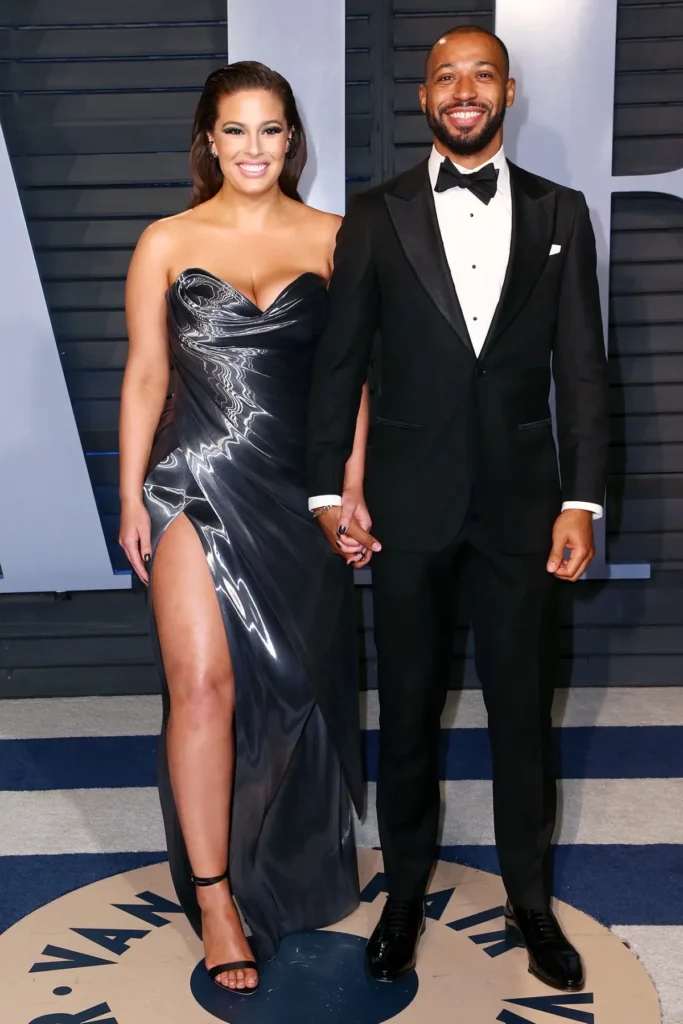 Ashley Graham and Justin Ervin