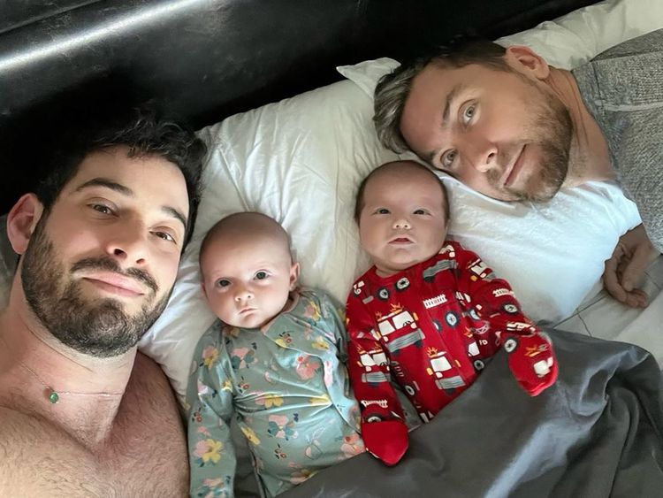 Lance Bass and Michael Turchin