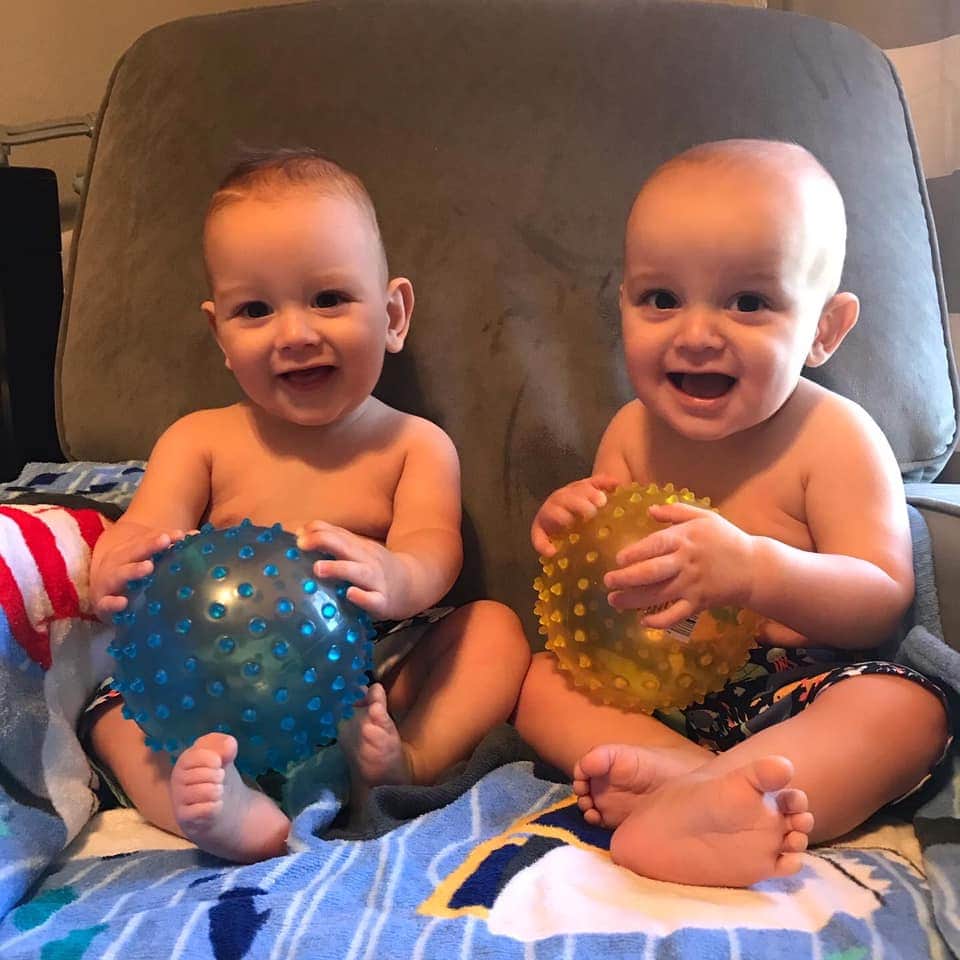 The First Year with Twins Week 43